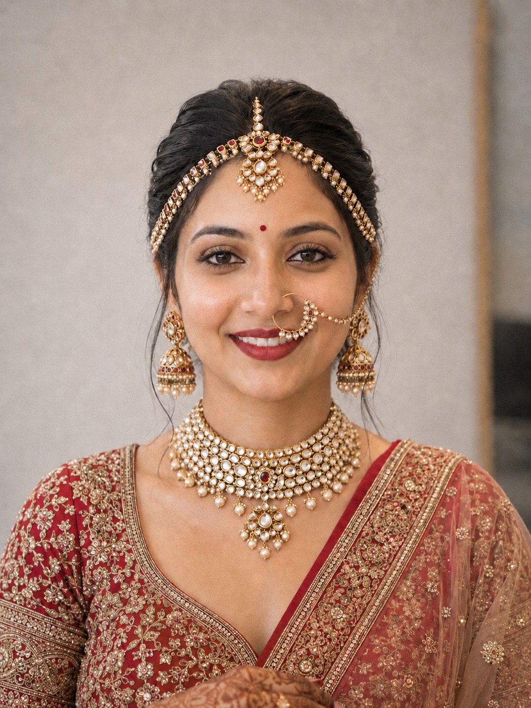 Bridal makeup